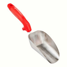 Corona ComfortGel scoop with red handle on a white background